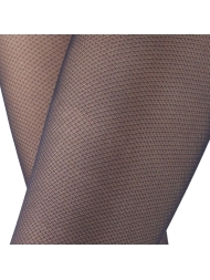 Strumpfhose Micro rete 70 Sheer mit leichter Kompression in blue scoro von Solidea