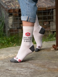 Damensocken Dont make mami be a bitch von Blue Q