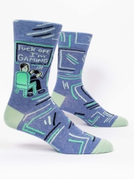 Herrensocken "Fuck off I'm Gaming" von Blue Q