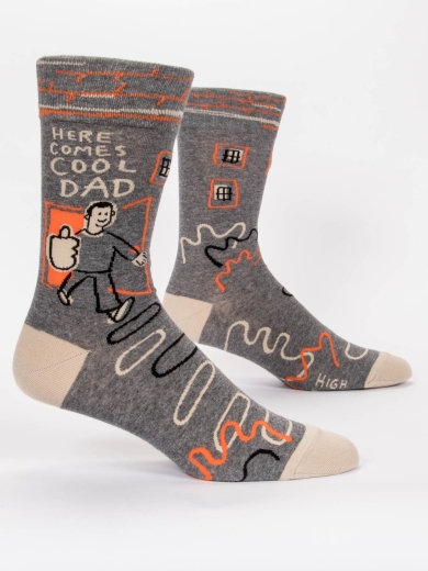 Herrensocken "Here comes Cool Dad" von Blue Q