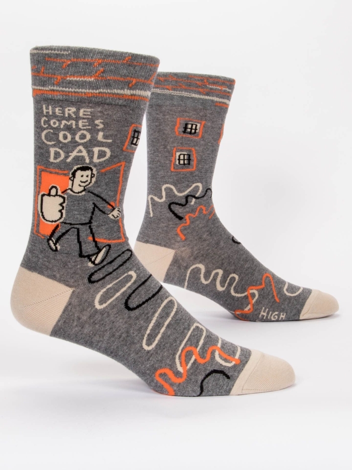 Herrensocken "Here comes Cool Dad" von Blue Q