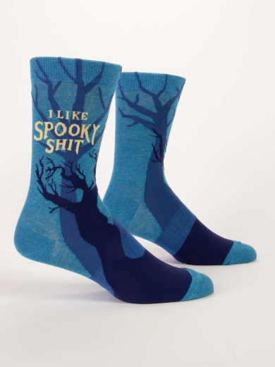 Herrensocken "I like spooky Shit" von Blue Q