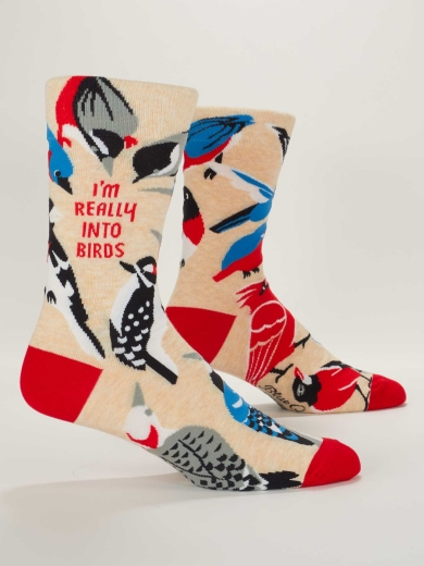 Herrensocken "I'm really into Birds" von Blue Q