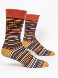 Herrensocken "Pretty decent Boyfriend" von Blue Q