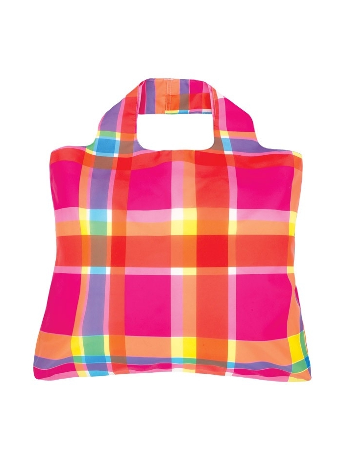 Faltbare Tasche "Joyful Check" von Envirosax