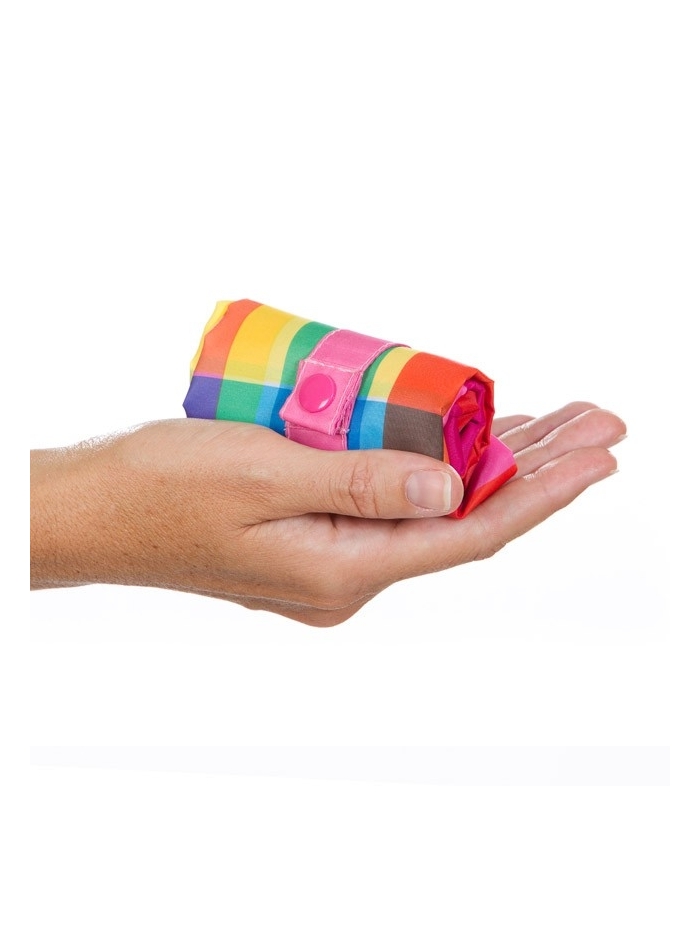 Faltbare Tasche "Joyful Check" von Envirosax