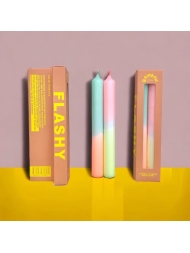 Kerzen Rainbow Flashy von Pink Stories