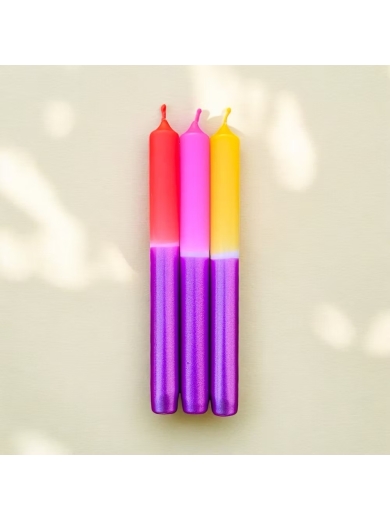 3er-Set Kerzen Berry Burst von Pink Stories