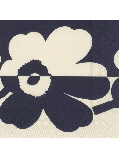 Lunch-Servietten Suur linen blue von Marimekko