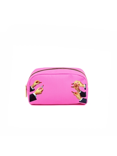 Beautycase Lipstick pink von Toiletpaper