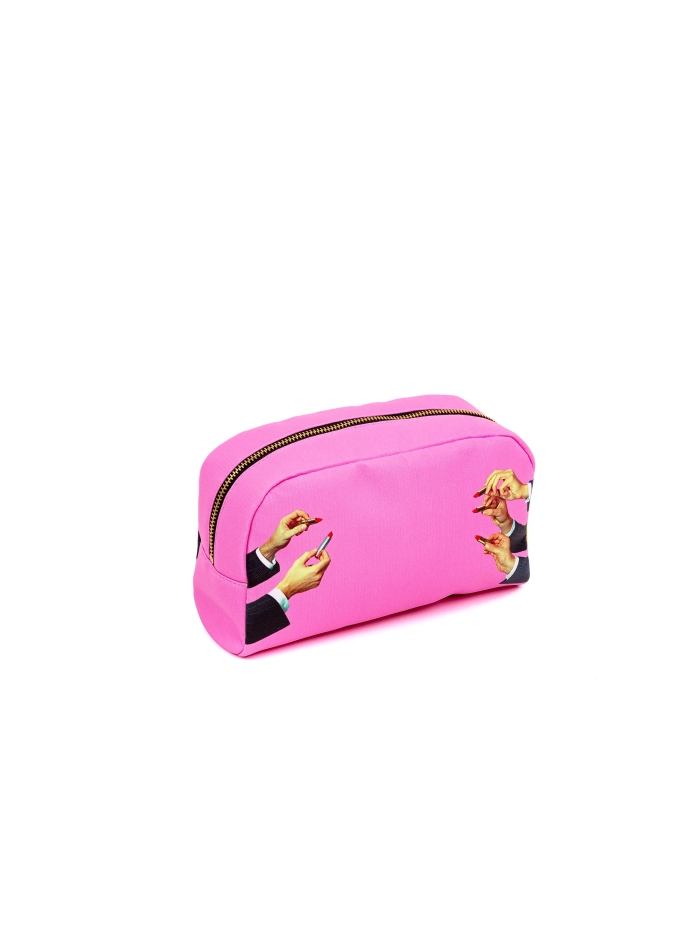 Beautycase Lipstick pink von Toiletpaper