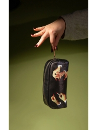 Beautycase Lipstick black von Toiletpaper