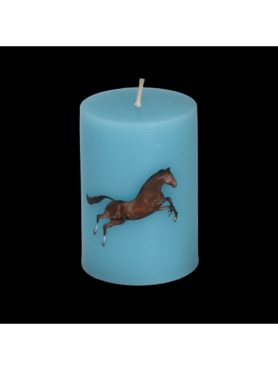 Grosse Kerze Horses von Toiletpaper