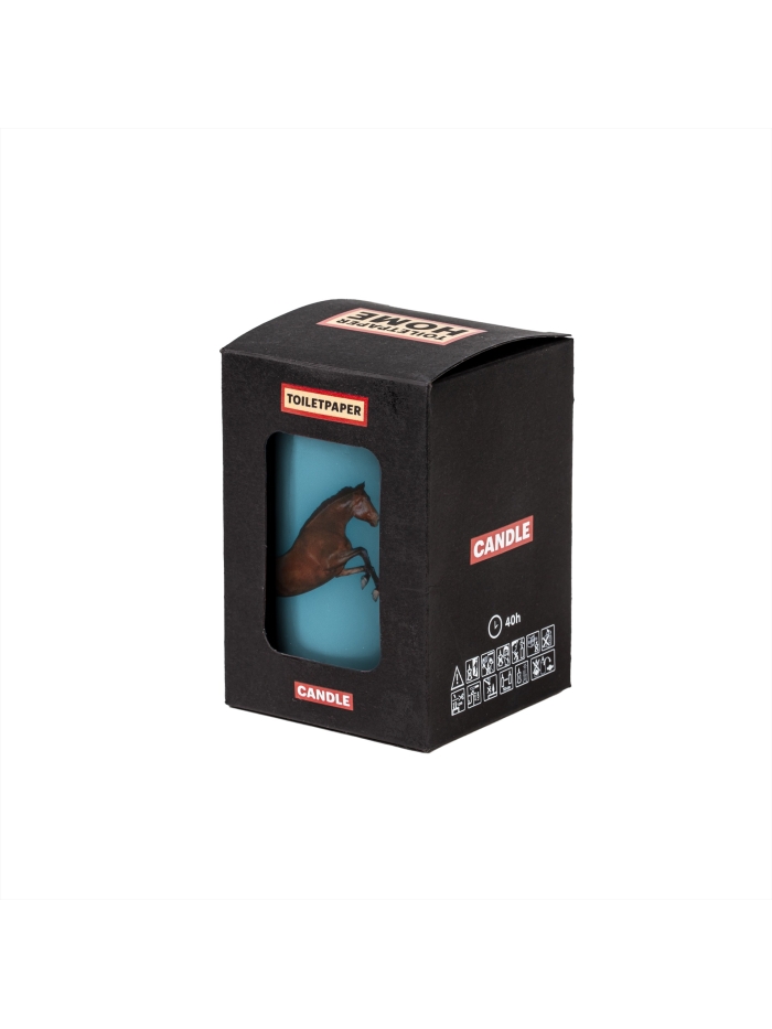 Grosse Kerze Horses von Toiletpaper