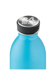 Stahlflasche Türkis 500ml von 24Bottles®