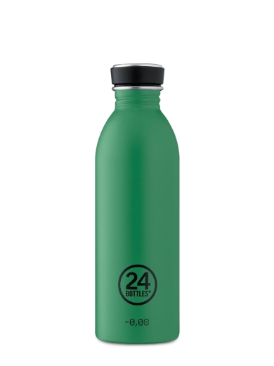 Stahlflasche Waldgrün 500ml von 24Bottles®