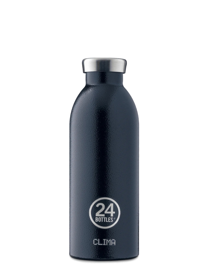 Thermosflasche Clima 500ml  Nachtblau von 24Bottles®