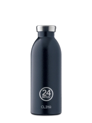 Thermosflasche Clima 500ml  Nachtblau von 24Bottles®