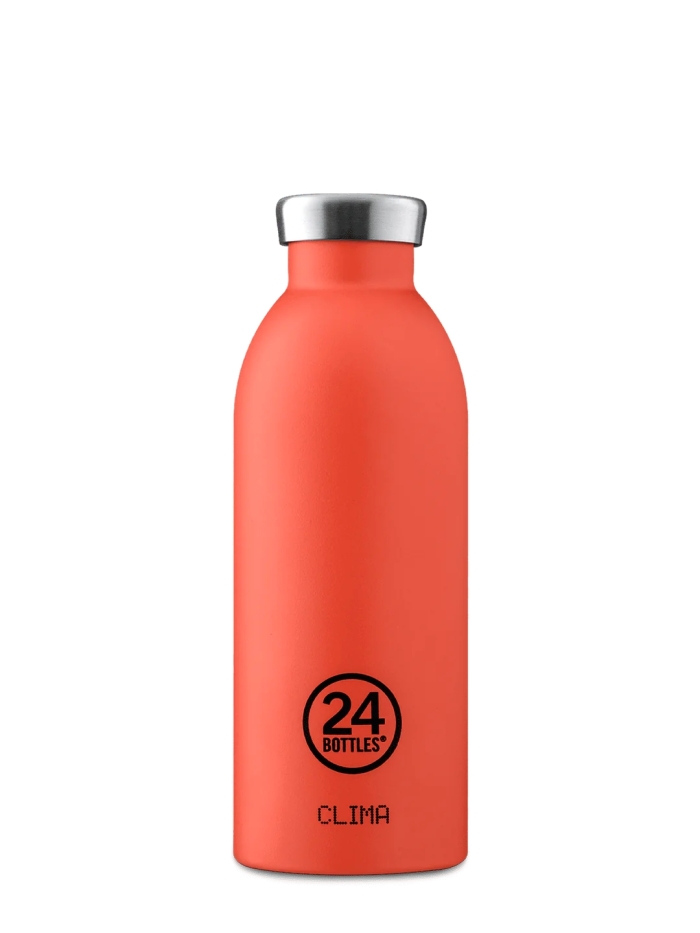 Thermosflasche Clima 500ml  Orange von 24Bottles®