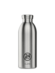 Thermosflasche Clima 500ml  Stahl gebürstet von 24Bottles®