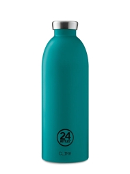 Thermosflasche Clima 850ml  Petrolgrün von 24Bottles®