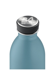 Stahlflasche Gewittergrau 330ml von 24Bottles®
