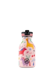 Stahlflasche Einhorn 330ml von 24Bottles®