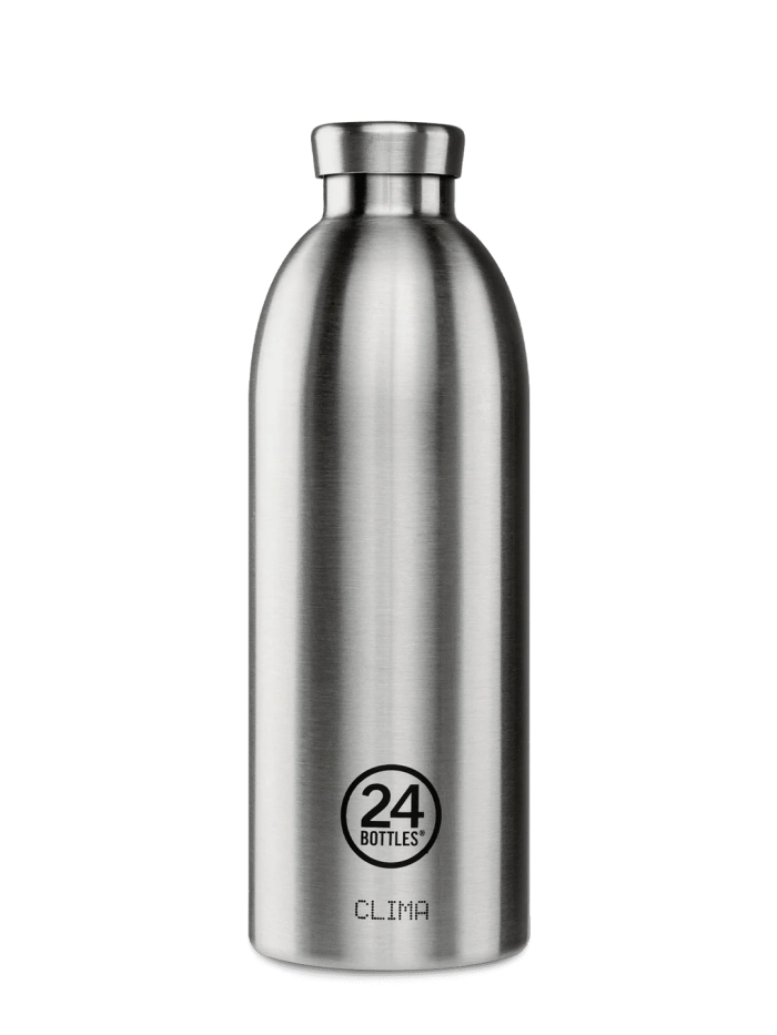 Thermosflasche Clima 850ml  Stahl gebürstet von 24Bottles®